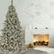 7.5ft. Pre-Lit Snowy Harwich Artificial Christmas Tree, Dual Color® LED Lights